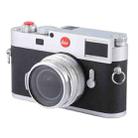 For Leica M11 Non-Working Fake Dummy Camera Model Photo Studio Props(Silver Black) - 1