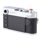 For Leica M11 Non-Working Fake Dummy Camera Model Photo Studio Props(Silver Black) - 2