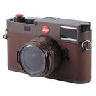 For Leica M11 Non-Working Fake Dummy Camera Model Photo Studio Props(Coffee) - 1