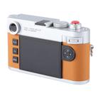 For Leica M11 Non-Working Fake Dummy Camera Model Photo Studio Props(Silver Brown) - 2