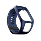 For Tomtom 2 / 3 Universal Silicone Watch Band(Dark Blue) - 1