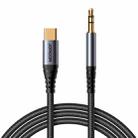 JOYROOM SY-A07 Transsion Series USB-C/Type-C to 3.5mm AUX Audio Adapter Cable, Length: 1.2m(Black) - 1