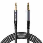 JOYROOM SY-A08 Transsion Series 3.5mm to 3.5mm AUX Audio Adapter Cable, Length: 1.2m(Black) - 1