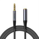 JOYROOM SY-A09 Transsion Series 3.5mm to 3.5mm Female AUX Audio Adapter Cable, Length: 1.2m(Black) - 1