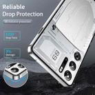 For ZTE nubia Red Magic 10 Pro / 10 Pro+ Metal Cooling Phone Case(Silver) - 3