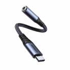 JOYROOM SY-C01 USB-C/Type-C to 3.5mm Audio Adapter Cable(Black) - 1