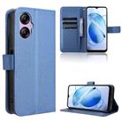 For BLU G53 Diamond Texture Leather Phone Case(Blue) - 1