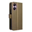 For BLU G53 Diamond Texture Leather Phone Case(Brown) - 3