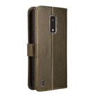 For BLU View 4 / View 2 2023 Diamond Texture Leather Phone Case(Brown) - 3