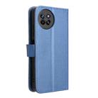 For itel S23 S665L Diamond Texture Leather Phone Case(Blue) - 3