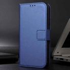 For itel A70 A665L Diamond Texture Leather Phone Case(Blue) - 2