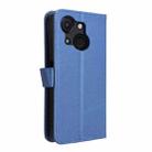 For itel A50C Diamond Texture Leather Phone Case(Blue) - 3