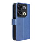 For itel P65 4G Diamond Texture Leather Phone Case(Blue) - 3