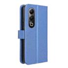 For itel S25 4G Diamond Texture Leather Phone Case(Blue) - 3