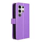 For itel S25 Ultra 4G Diamond Texture Leather Phone Case(Purple) - 3