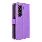 For itel Power 70 Diamond Texture Leather Phone Case(Purple) - 3