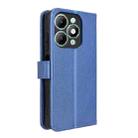 For itel A90 4G Diamond Texture Leather Phone Case(Blue) - 3