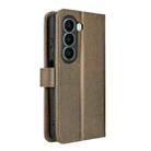 For itel A95 5G Diamond Texture Leather Phone Case(Brown) - 3