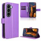 For itel A95 5G Diamond Texture Leather Phone Case(Purple) - 1