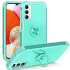 For Samsung Galaxy A14 5G L2 Rotating Ring Holder Magnetic Phone Case(Mint Green) - 1