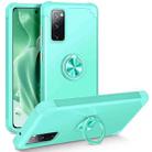 For Samsung Galaxy S20 FE L2 Rotating Ring Holder Magnetic Phone Case(Mint Green) - 1