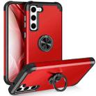 For Samsung Galaxy S23 5G L2 Rotating Ring Holder Magnetic Phone Case(Red) - 1