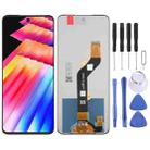 For Infinix Hot 30 Play NFC X6835 OEM LCD Screen with Digitizer Full Assembly - 1