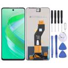 For Infinix Smart 8 X6525 OEM LCD Screen with Digitizer Full Assembly - 1