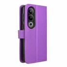 For OnePlus Nord CE4 5G Diamond Texture Leather Phone Case(Purple) - 3