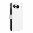 For OnePlus Nord 4 5G Diamond Texture Leather Phone Case(White) - 3