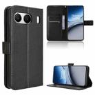 For OnePlus Nord 4 5G Diamond Texture Leather Phone Case(Black) - 1