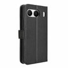 For OnePlus Nord 4 5G Diamond Texture Leather Phone Case(Black) - 3