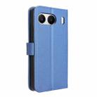 For OnePlus Nord 4 5G Diamond Texture Leather Phone Case(Blue) - 3