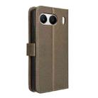 For OnePlus Nord 4 5G Diamond Texture Leather Phone Case(Brown) - 3