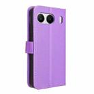 For OnePlus Nord 4 5G Diamond Texture Leather Phone Case(Purple) - 3