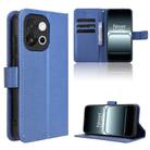 For OnePlus 13T Diamond Texture Leather Phone Case(Blue) - 1