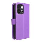 For OnePlus 13T Diamond Texture Leather Phone Case(Purple) - 3