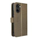 For OnePlus Ace 5 Racing 5G Diamond Texture Leather Phone Case(Brown) - 3
