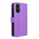 For OnePlus Ace 5 Racing 5G Diamond Texture Leather Phone Case(Purple) - 3
