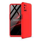 For Oppo A52 / A72 / A92 GKK Three Stage Splicing Full Coverage PC Protective Case(Red) - 1