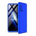 For Vivo V19 (Global Official Version) GKK Three Stage Splicing Full Coverage PC Protective Case(Blue) - 1