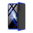 For OnePlus Nord GKK Three Stage Splicing Full Coverage PC Protective Case(Black Blue) - 1