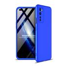 For OnePlus Nord GKK Three Stage Splicing Full Coverage PC Protective Case(Blue) - 1