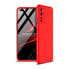 For OnePlus Nord GKK Three Stage Splicing Full Coverage PC Protective Case(Red) - 1