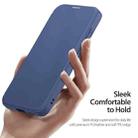 For Samsung Galaxy S25 5G DUX DUCIS Skin X Pro Series Magsafe Ring Holder Leather Phone Case(Blue) - 2