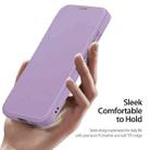 For Samsung Galaxy S25+ 5G DUX DUCIS Skin X Pro Series Magsafe Ring Holder Leather Phone Case(Purple) - 2
