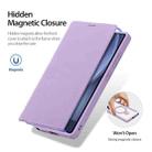 For Samsung Galaxy S25 Ultra 5G DUX DUCIS Skin X Pro Series Magsafe Ring Holder Leather Phone Case(Purple) - 3