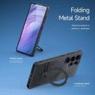 For Samsung Galaxy S25 Ultra 5G DUX DUCIS Aimo Mag Series MagSafe Ring Holder Frosted Phone Case(Black) - 3