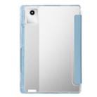 For Lenovo Tab M11 /Xiaoxin Pad 11 2024 Clear Acrylic Deformation Leather Tablet Case(Ice Blue) - 3