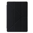 For Lenovo Tab M11 /Xiaoxin Pad 11 2024 Clear Acrylic Deformation Leather Tablet Case(Black) - 2